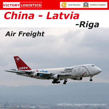 Cheap Air Cargo Freight From China to Riga, Latvia